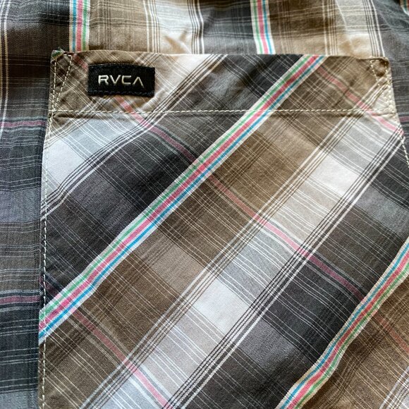 RVCA Button Down Shirt - Picture 3 of 5